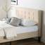 Lit plateforme tapissier capitonné Leonard-23586904
