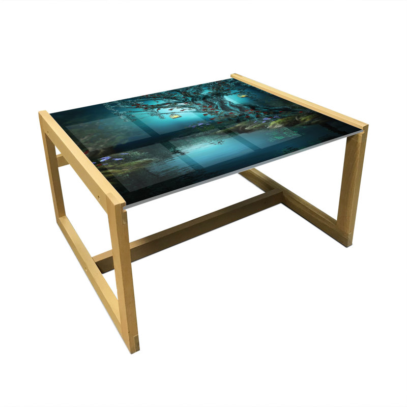 Jahmarni Sled Coffee Table, 62cm H x 74cm W x 40cm D