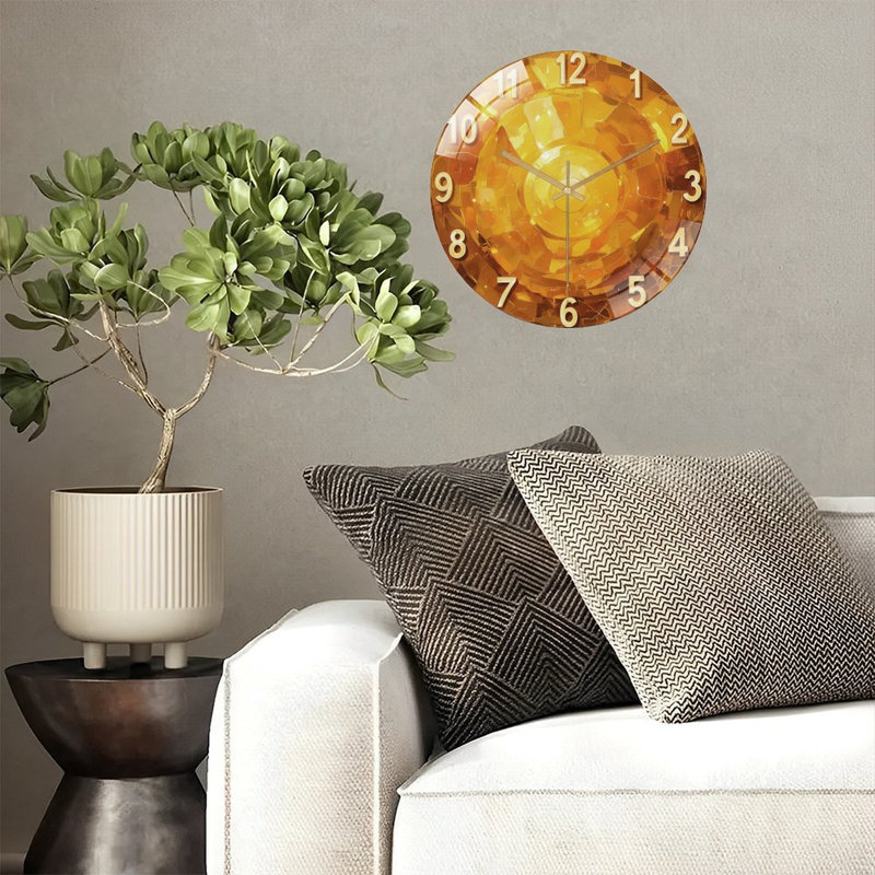 Horloge murale 12 po