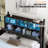 Tryston Bed Frame With Bookcase Headboard-1734586750-1741736392