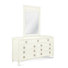 Commode 9 tiroirs avec miroir Warwick
