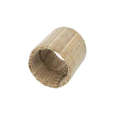 Rond de serviette nubby tissé