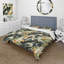 Ensemble de housse de couette vert et noir camouflage chic-1059966919