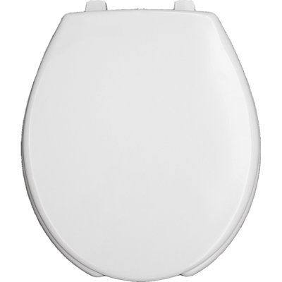 Siège de toilette rond en plastique