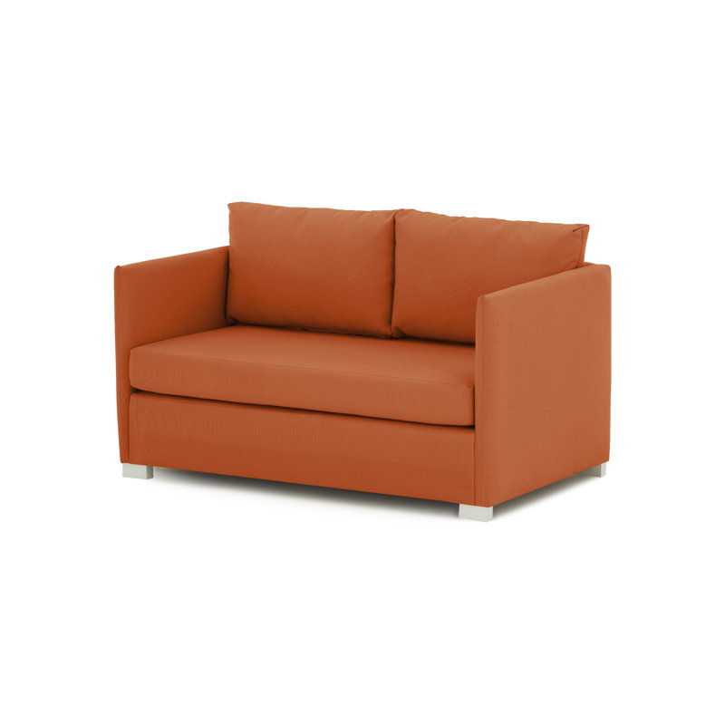 Holliman 2 Seater Sofa Bed, Orange