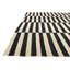 Tapis noir et blanc Newsom