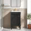 Meuble-lavabo de 18 po de style français avec lavabo en céramique, charnières à fermeture douce et tablette de rangement réglable pour les petites salles de bain-2140805773-2141138987