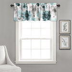Leah Floral Tailored Window Valance