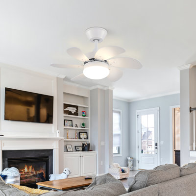 Alisha-Ann 75cm Ceiling Fan with Light Kit