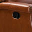 Fauteuil inclinable en cuir Nathuram