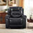 Calie 34.6'' Wide Modern Upholstered Faux Leather Manual Recliner Chair With Quilted Stitching & Nailhead Trim-2012556849