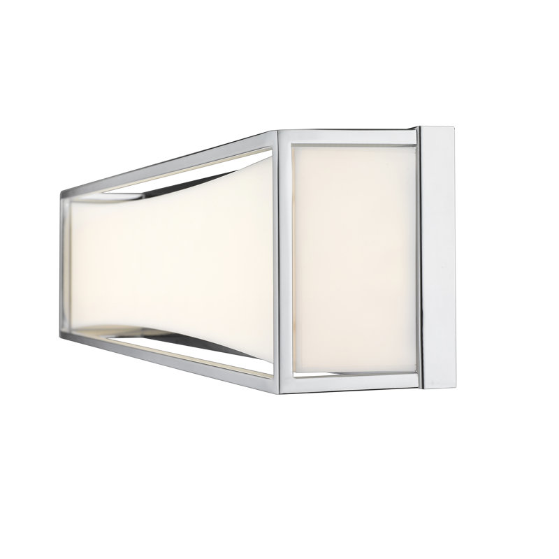 Éclairage pour salle de bain 2 lumières DEL à intensité variable Taio, Chrome