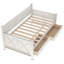 Lit de jour simple en bois de style décontracté moderne et rustique-1084390503