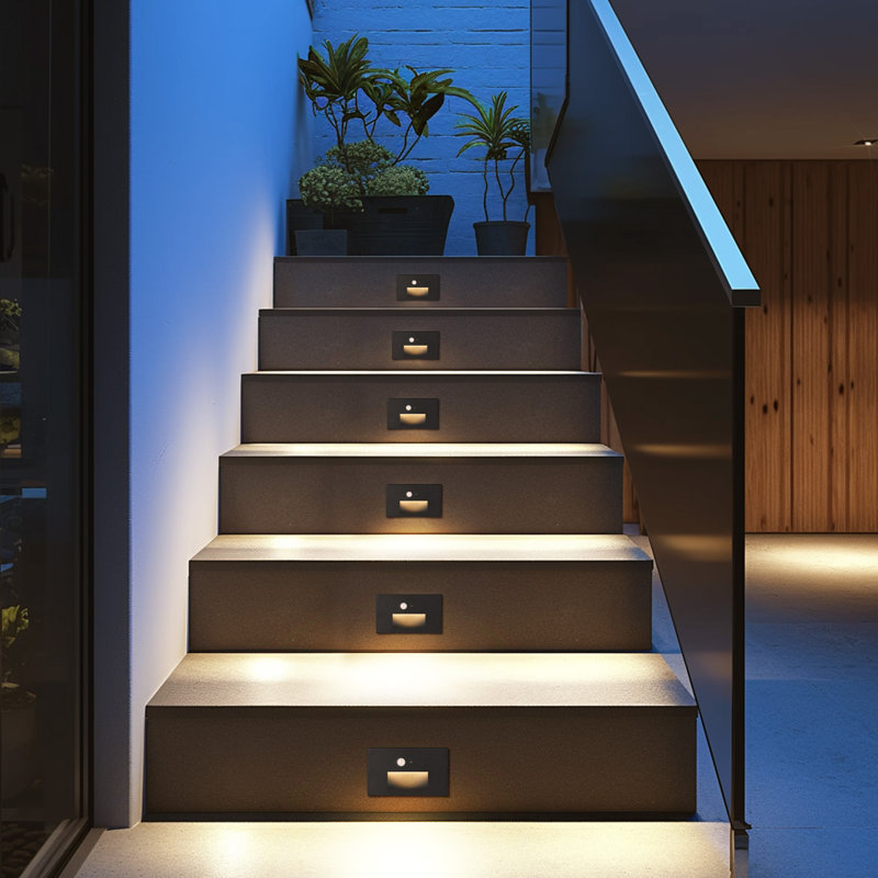 Daxter Aluminum LED Wall Light 6 pack