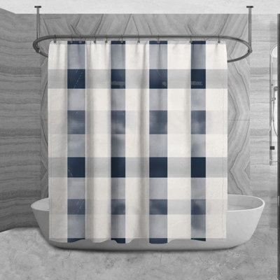 Rideau de douche Thynes Gingham