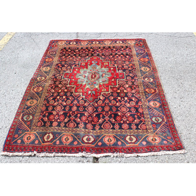 One-of-a-Kind 4' X 7' Wool Area Rug in