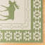 Tapis d'intérieur / extérieur tissé à plat crème Arnaud Yoder-941380554