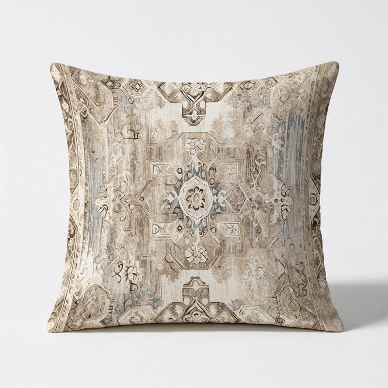 Opulent Heritage Indoor And Outdoor Throw Pillow, Square 18"