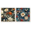 Astorga - Ensemble de 2 collages carrés botaniques abstraits-101862048-101862049