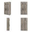 Armoire de 47,2 po de largeur avec armoire supérieure, 8 tablettes et tringle pour rangement dans la chambre à coucher-133657054