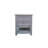 24'' Single Bathroom Vanity with Ceramic Top