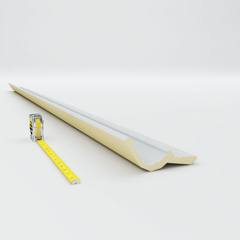 Nestor White Greek Key Polyurethane Crown Moulding