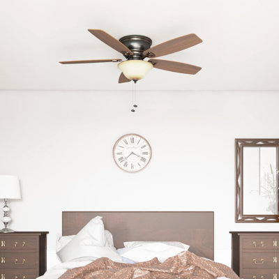 Ventilateur de plafond d'intérieur à DEL 52 po Glen Alden
