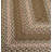 Bryiana Farmhouse Braided Jute Green Area Rug-423962957