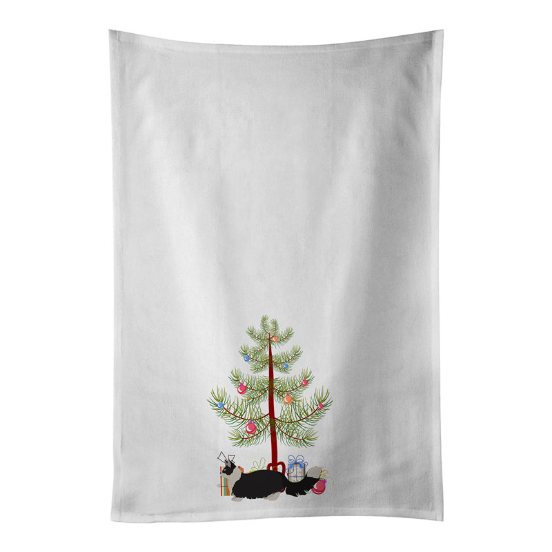 Ensemble de 2 serviettes de cuisine Napoleon # 2 Merry Christmas