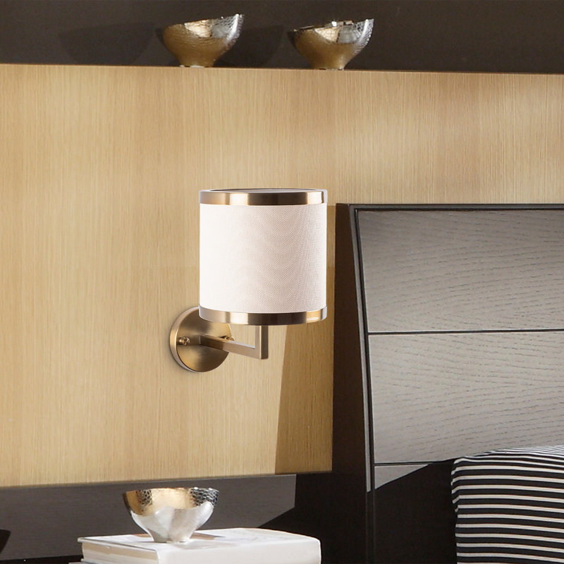 Modern Vintage Wall Lamp, Glam Design, Metal Body, 7.1 x 11.0 x 11.8 inches | E 27 Socket, Max 40 W (Bulb Not Included) | Perfect for Home, Hotel, and Novelty Spaces, Elegant and Functional Lighting