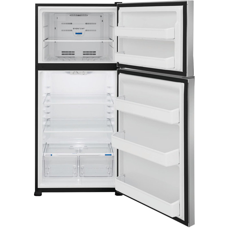 20 Cu. Ft. Garage Ready Top Freezer Refrigerator, Stainless Steel