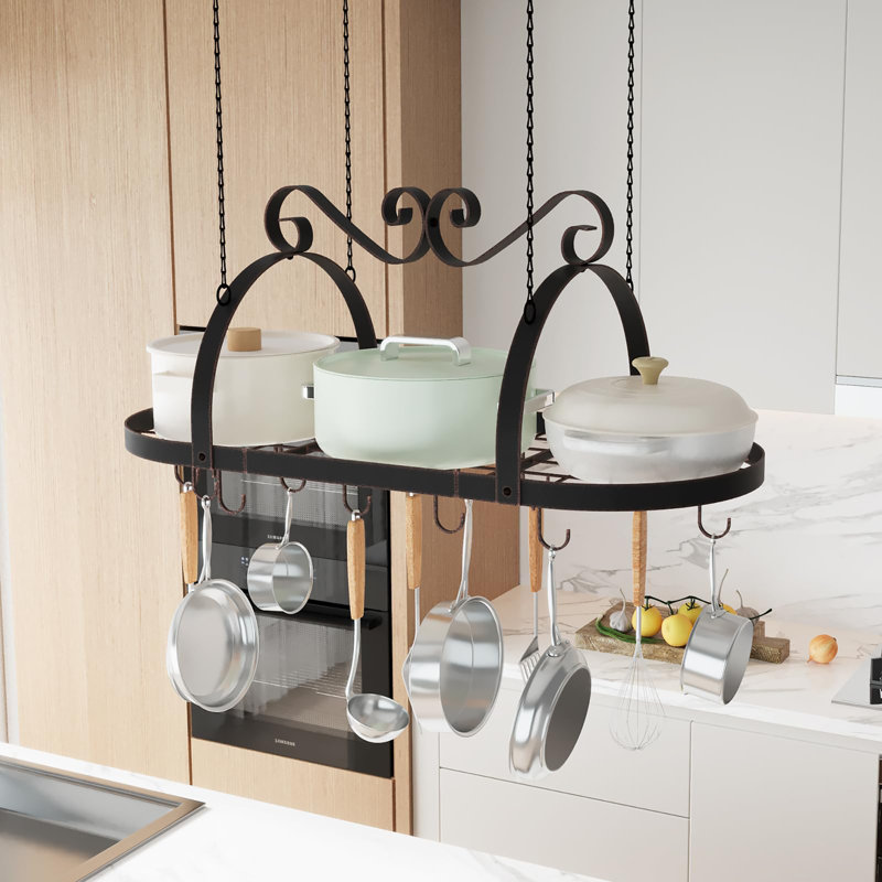 33" Pots and Pans Hanging Rack