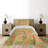 Traditional Polyester Paisley Coverlet