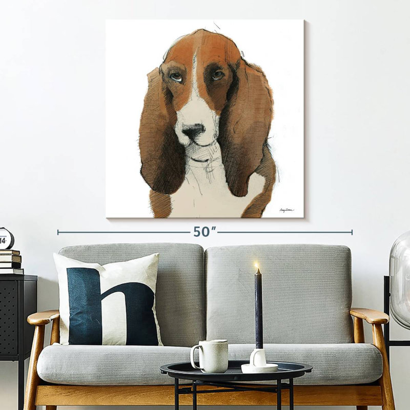 Crowle Oberon The Dog, 33" H x 33" W