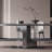 High-end minimalist rectangular  table and chair-110400011-110400009
