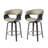 Tavar Upholstered Faux Leather Bar Stool-2070517370-2052157480