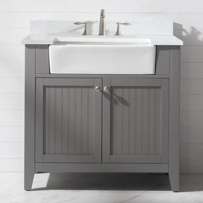 Ensemble de meuble-lavabo simple 35 po