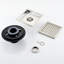 Drain de plancher de douche carré 6 po-122460858