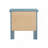 Teal Elegance Nightstand With Drawers