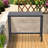 Counter Height 36.97'' Iron Bar Table-166947702-159474291