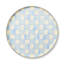 Sky Check Round Tray
