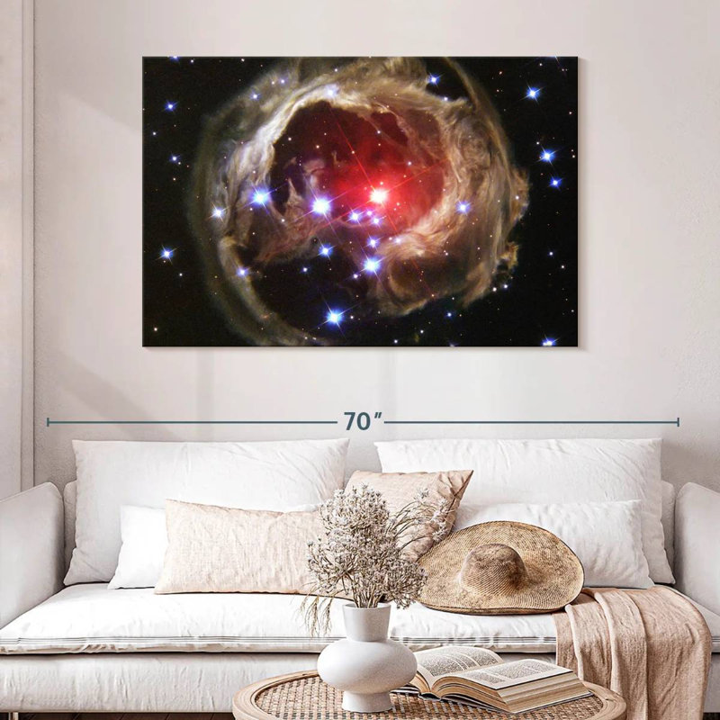 Oberle Crab Nebula, 32" H x 48" W