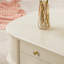 Table basse style français avec rangement crème-107774100