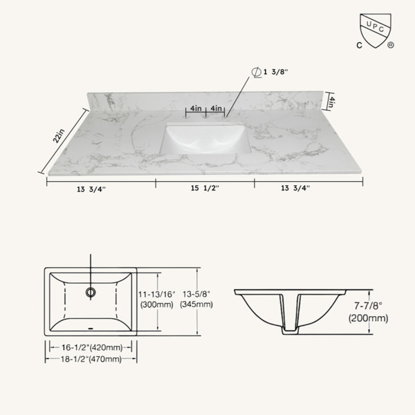 Dimensions du produit