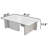 Rectangle Tempered Glass Coffee Table-93876583-93876588