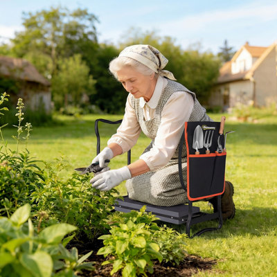 Garden Kneeler and Siège, tabouret de jardinage de 330 lb