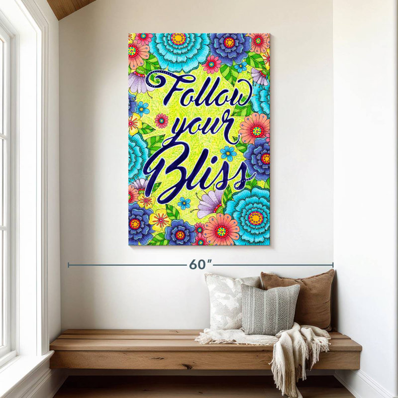 Inspirational Quotes III, 48" H x 32" W