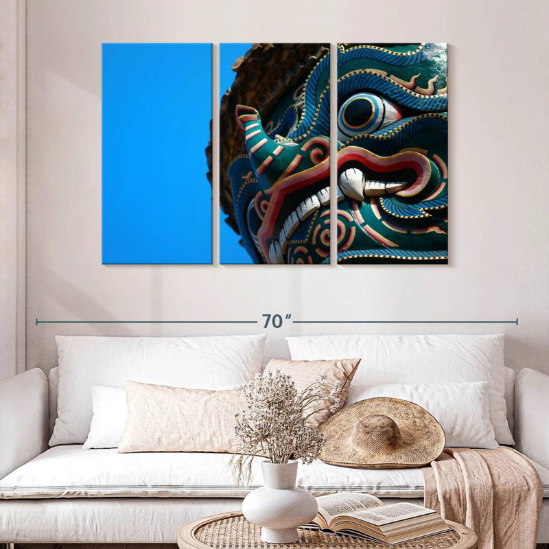 Rorry Oriental Monster, 32" H x 50" W