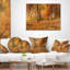 Coussin lombaire photographie d'automne