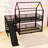 House-Shaped Multi-Functional Metal Bunk Bed with Built-in Stair Storage and Slide-337228568
